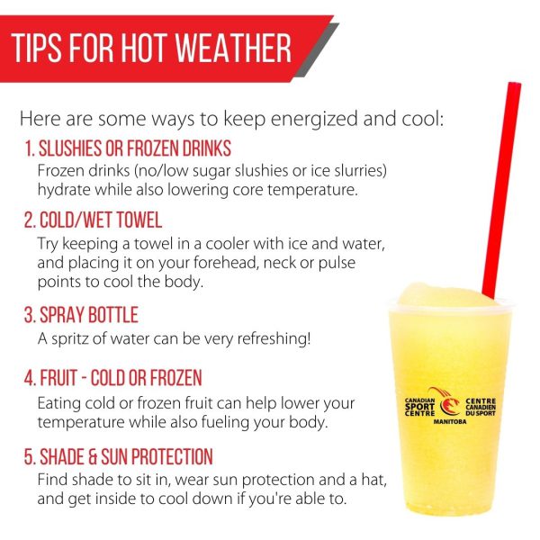 CSCM tips for hot weather